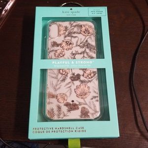 iPhone 6.5 case flowers with diamonds